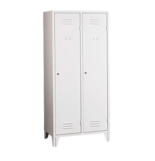 LOCKER CH 2 BWF - 2-dveřová šatní skříň s dělicí přepážkou