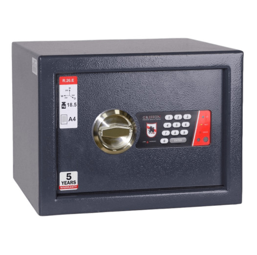 Bezpečnostní schránka s elektronickým zámkem, SAFECAB PT 260/350/260 ELK 7040