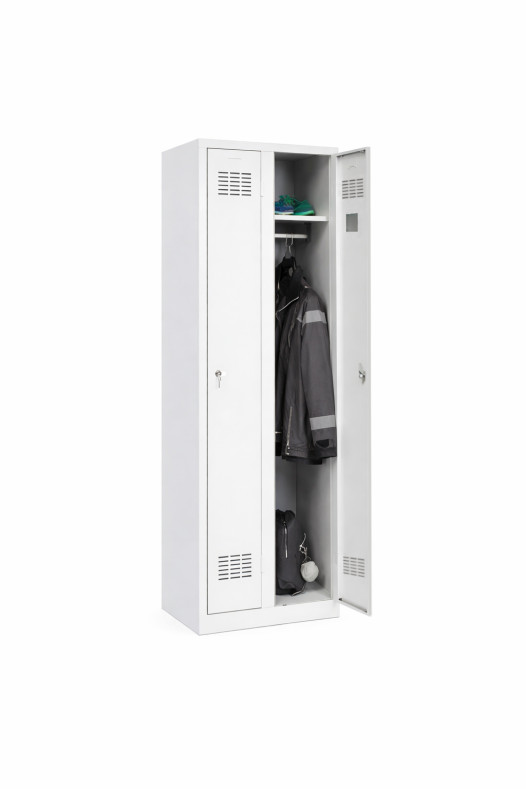 2dveřová šatní skříň s dlouhými dveřmi, LOCKER H 2 250