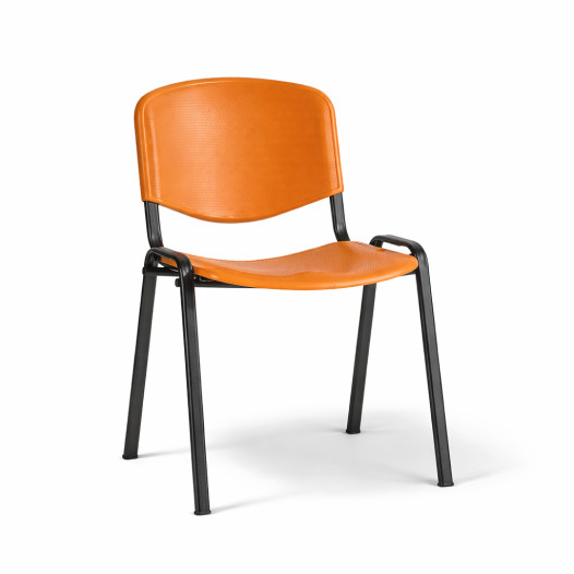 Jídelní židle oranžová, EATSEAT HAPPY MB OE