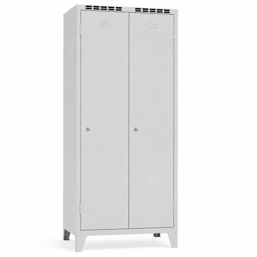 2-dveřová šatní skříň s dlouhými dveřmi pro lyžaře, LOCKER H 2 SKI