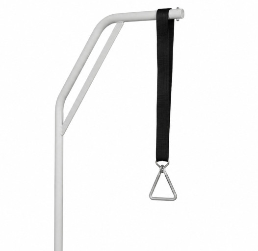 Tyč s rukojetí s kovovým držákem, MEDIBED MA HANDLE WITH METAL HAND HANDLE