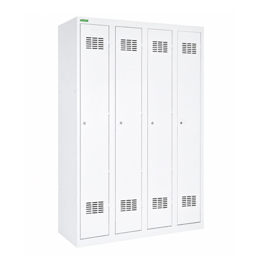 4dveřová šatní skříň s dlouhými dveřmi, LOCKER H 4