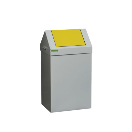 Koš na tříděný odpad se žlutým víkem, SELECT 90L YELLOW