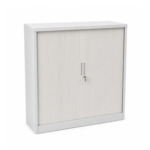 Kancelářská skříň s rolovacími dveřmi, ROLOCAB CH 1200/1000/420 GY
