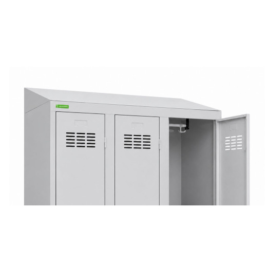 Šikmá stříška ke skříním o šířce 900 mm, TOP H 900