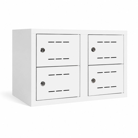 SHOEBOX H 2/4 | 2+2-dveřová skříň na obuv se šířkou přihrádky 300 mm