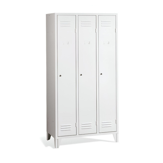 LOCKER CH 3 F - 3dveřová šatní skříň s nožičkami