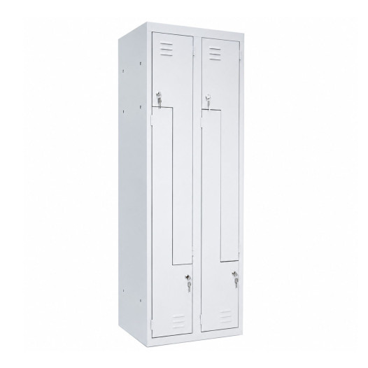 4dveřová šatní skříň se Z-dveřmi, LOCKER H Z4 300
