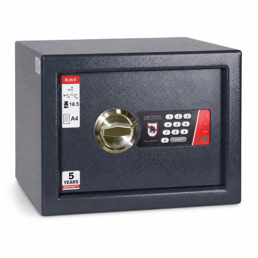 Bezpečnostní schránka s elektronickým zámkem, SAFECAB PT 260/350/260 ELK 7040