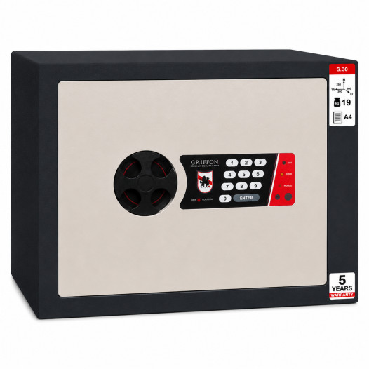 SAFECAB PT 300/380/320 ELK 7016/9001 | Bezpečnostní schránka s elektronickým zámkem