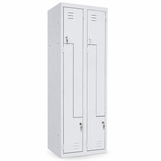 LOCKER H Z4 350 | 4dveřová šatní skříň s dveřmi ve tvaru Z