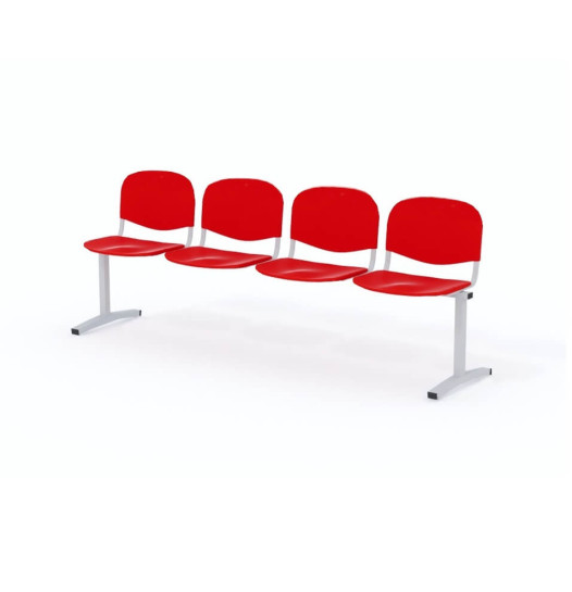 4místná lavička do čekárny, WAITBENCH LM/ICH 4