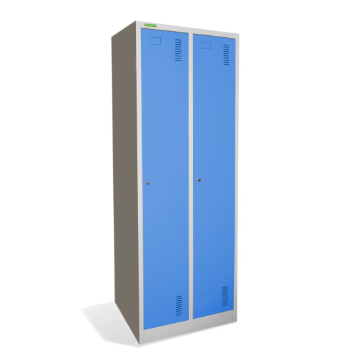 LOCKER CH 2 BLUE | 2-dveřová šatní skříň