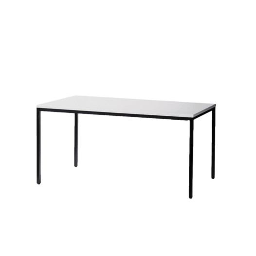 Jídelní stůl, 1200x800, šedá deska, EATAB LL 1600/800 GREY